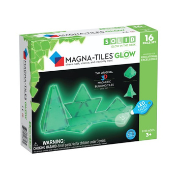 MAGNA-TILES® Klocki magnetyczne Glow 16 el.