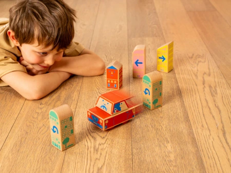 Cody block, dodatkowe klocki - zawracanie, wersja angielska