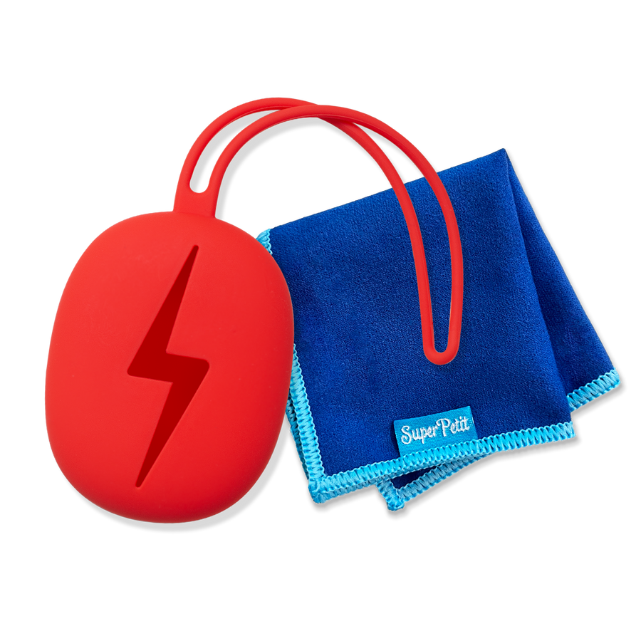 Super Petit Silikonowy uchwyt - czerwony