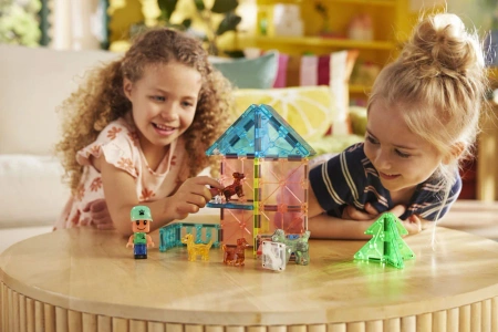 MAGNA-TILES® Klocki Magnetyczne Puppy Park 27 el. 1094 - uniwersalny MAGNA-TILES® 