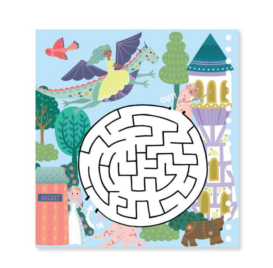 Bajkowy Świat Magiczna  Kolorowanka Wodna z Zadania