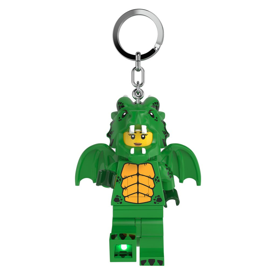 Brelok z latarką LEGO® MinifiguresTMZielony Smok