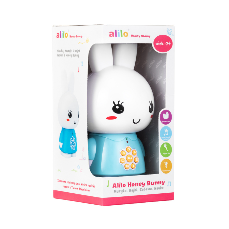 Alilo Honey Bunny, jasny niebieski