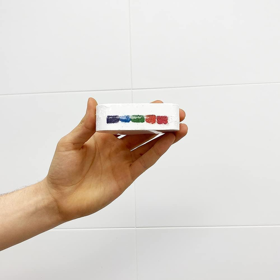 Tęczowa chmurka do zabawy do kąpieli zmieniająca kolor wody, Rainbow Baff Bombz, 3+, Zimpli Kids 