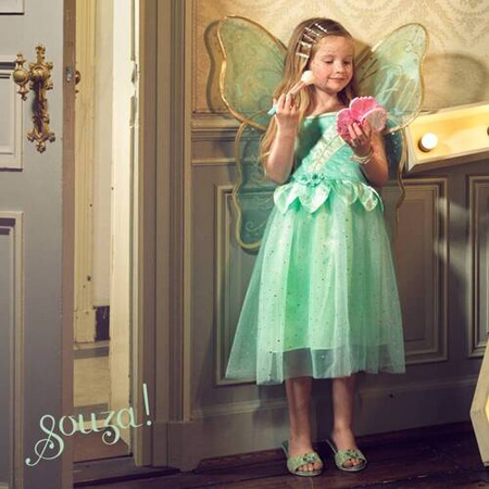 Sukienka i skrzydła motyla kostium wróżka Camille 3-4 lata