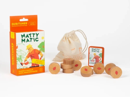 Gra Matty matic, dodatek do QUBITUNES, wersja angielska