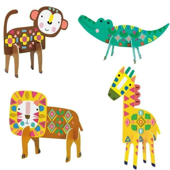 Stick "N" Play - Zwierzta safari