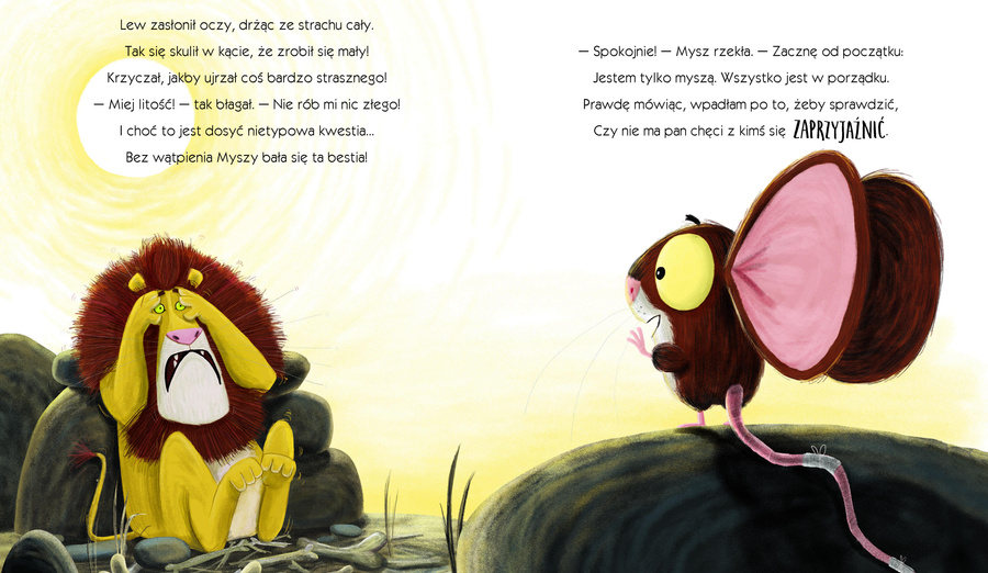 Mysz, która chciała być lwem