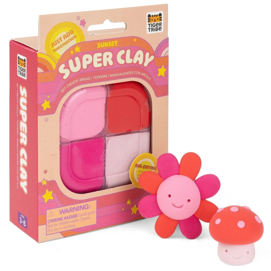 Tiger Tribe Piankolina - Tęczowy Zachód Różowy + Czerwony