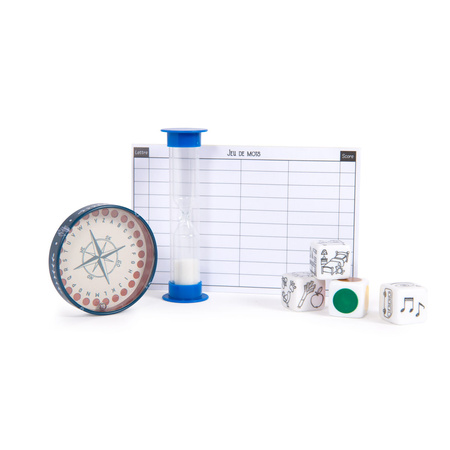 Przy kominku, gra słowna