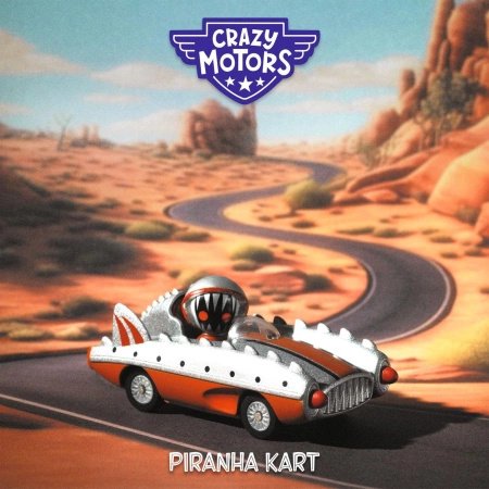 Autko CRAZY MOTORS -PIRANHA KART DJ05484