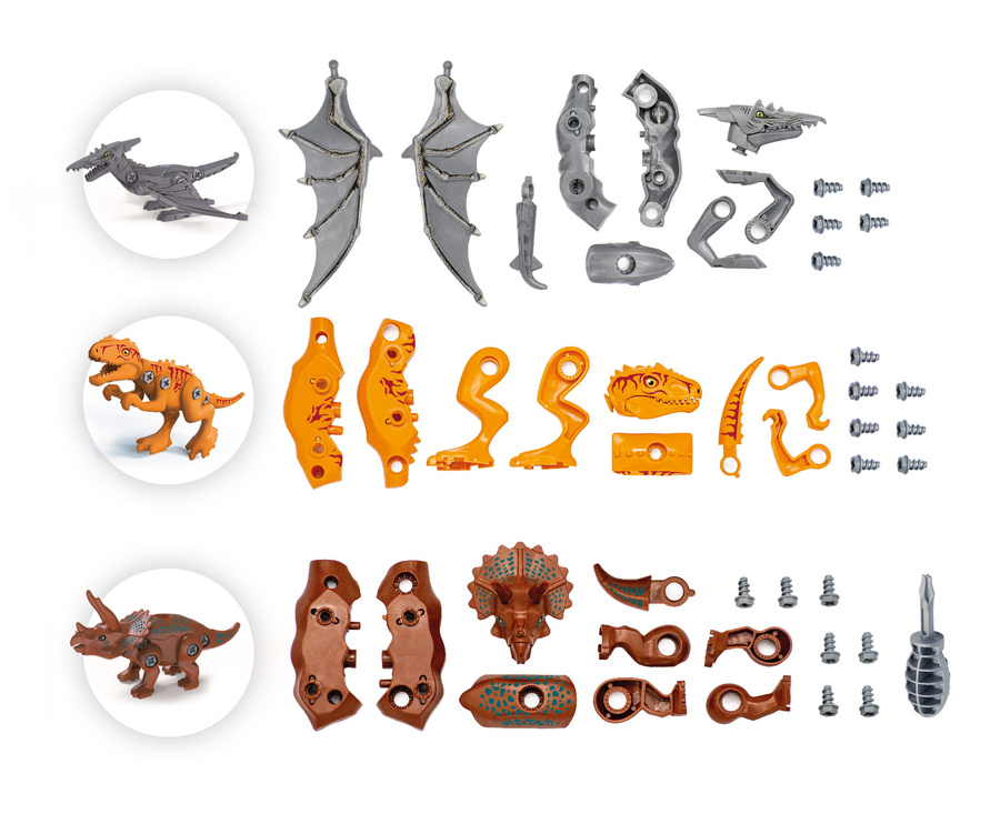 DINOZAURY DO SKRĘCANIA