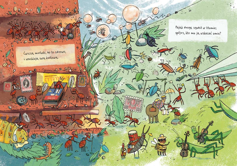 Opowiem ci, mamo, co robią pająki