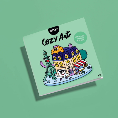 KOLOROWANKA COZY ART - PARYŻ