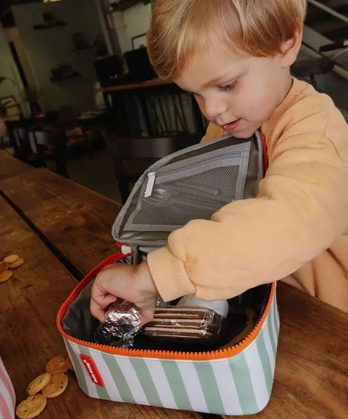 Hello Hossy Lunchbox Maxi Green Stripes