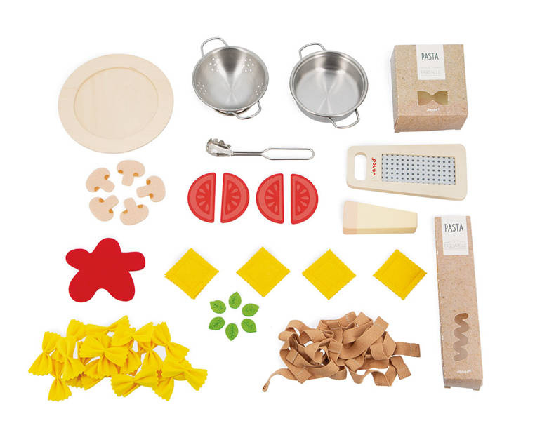 Filcowy zestaw makaronów