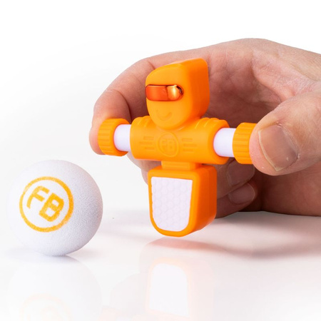 POMARAŃCZOWY Piłkarzyki Foosbots. Zestaw dla Jednego Gracza