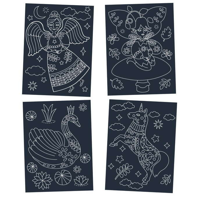 Wydrapywanka świecąca w ciemności - Łabędź