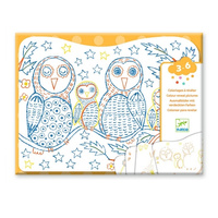 Magiczne kolorowanki - LEŚNE  RODZINKI