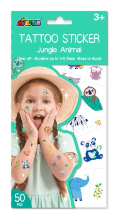 Tatuaże- Zwierzęta z dżungli