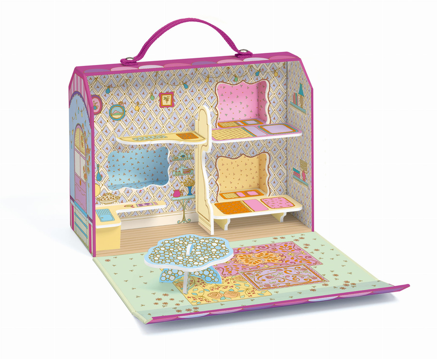 Domek walizka,  bluchka & indie