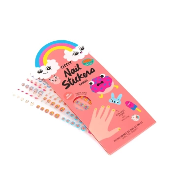Naklejki na paznokcie dla dzieci, Kawaii 200 szt.