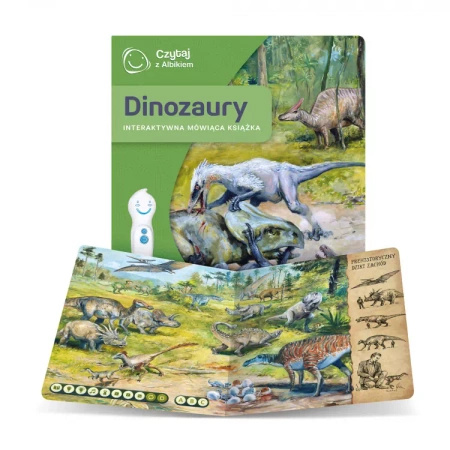 Książka Dinozaury - Czytaj z Albikiem