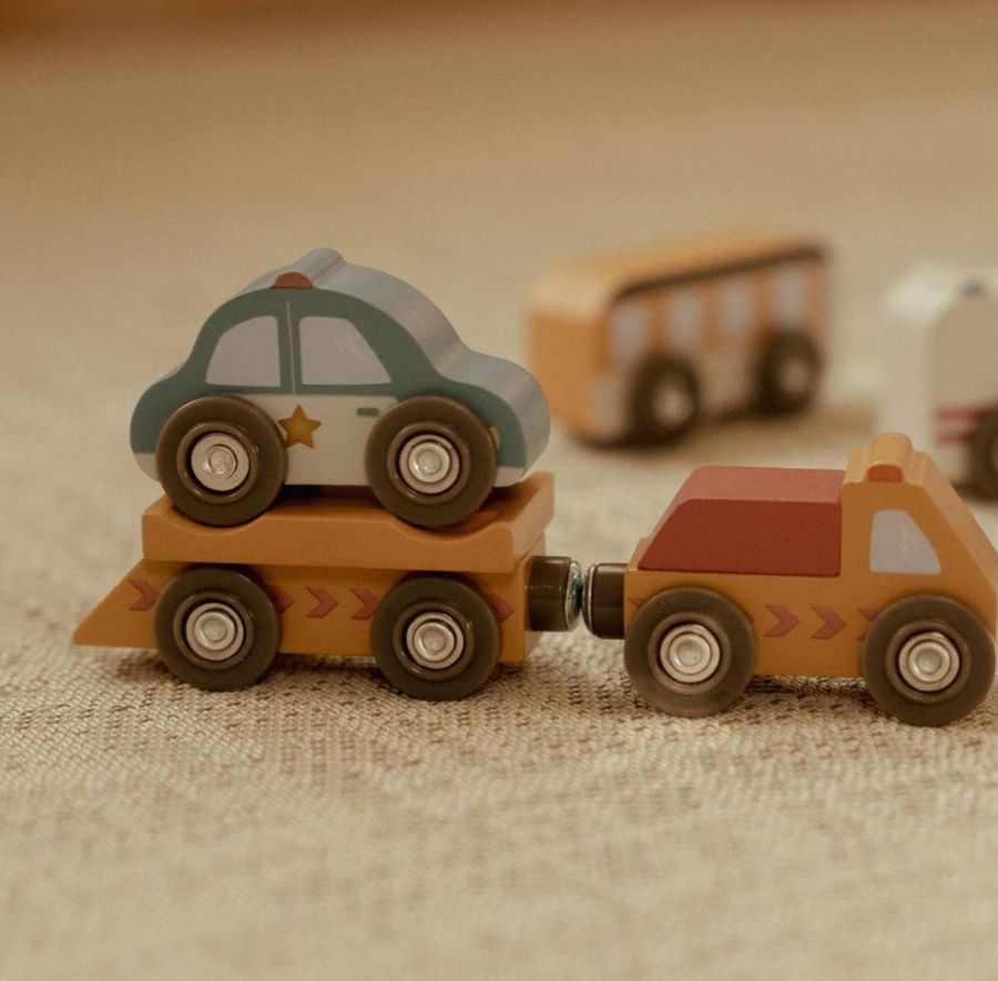 Little Dutch Zestaw 9 pojazdów