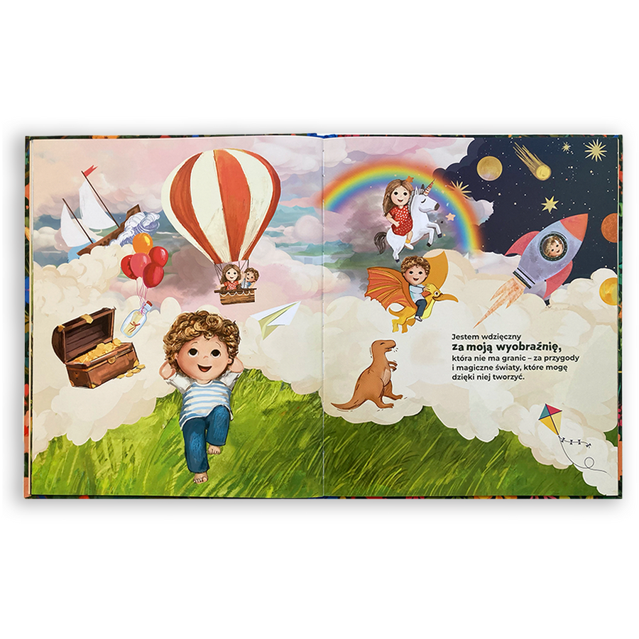 Książka dla dzieci „Dziękuję!" 2+