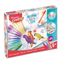 Creativ flamastry dmuchane Blowpen Art 24 kolory