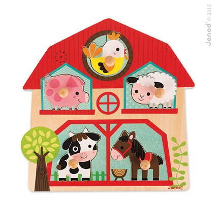 Mieszkańcy farmy, puzzle muzyczne