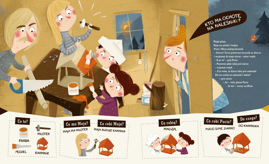 Pucio i ćwiczenia z mówienia, czyli nowe słowa i zdania