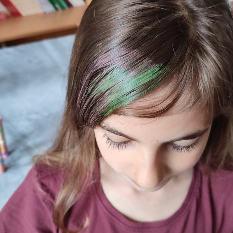 Maskara do włosów - Zielona