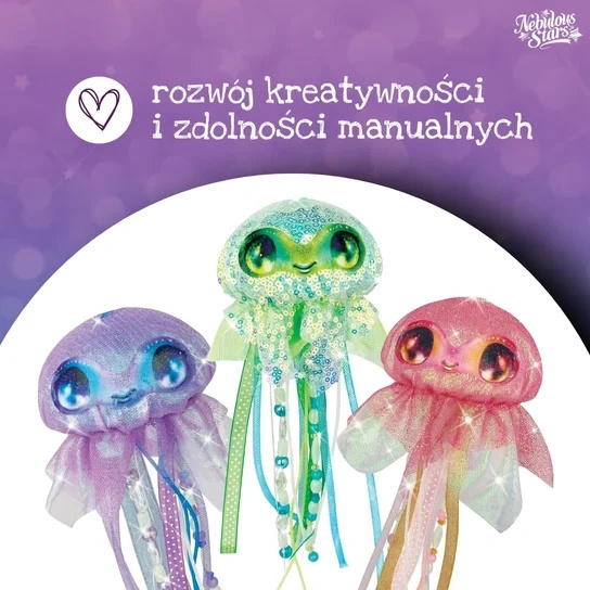 Zestaw kreatywny do tworzenia świecących meduz 7+, Nebulous Stars