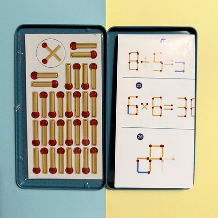 Podróżna gra magnetyczna The Purple Cow - Gra w zapałki