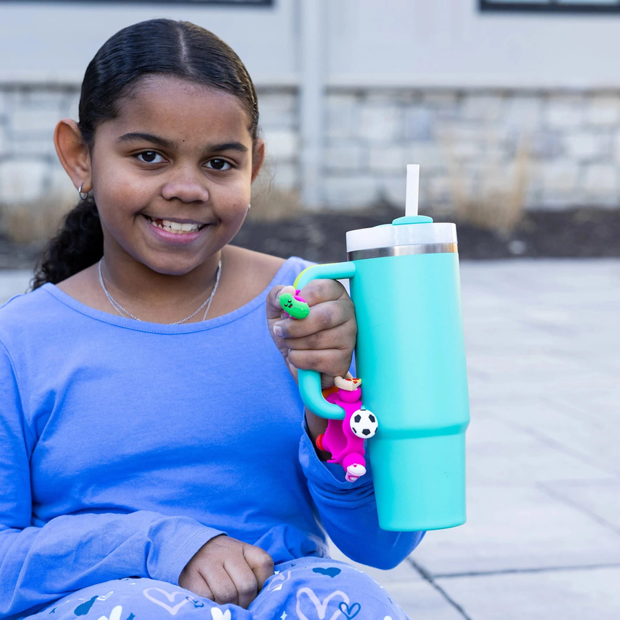 Biżuteria Plip Charms. Zestaw Różowy