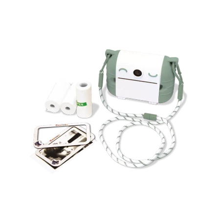 Kidywolf - KIDYPRINT-GR - aparat z drukarką - zielony