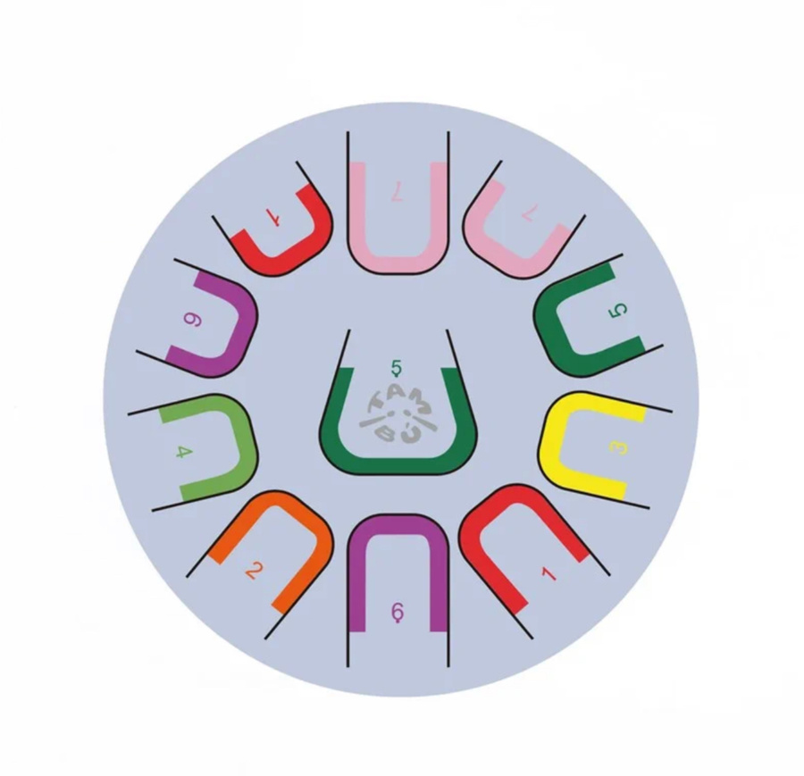 Tambu+ bębenek językowy - Pure Connection - niebieski