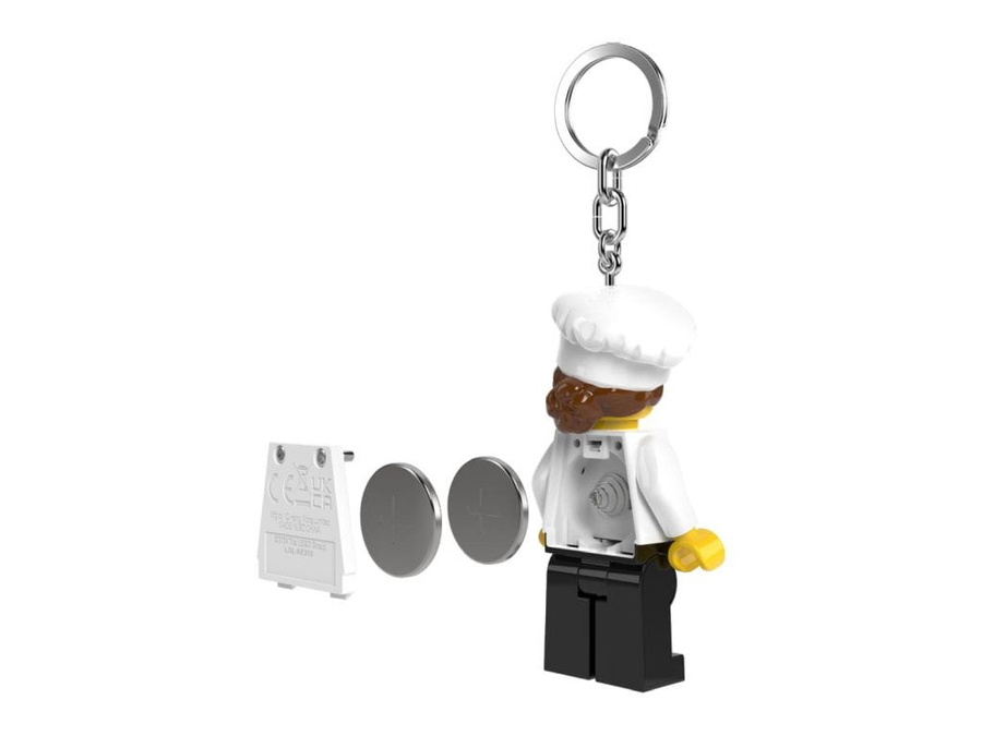 Brelok z latarką LEGO® Minifigures™–Kucharka
