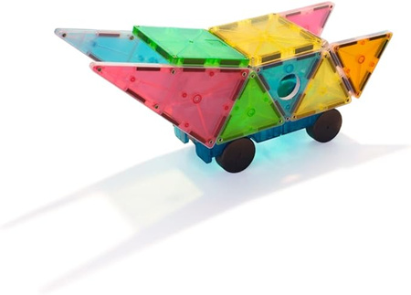 MMAGNA-TILES® Klocki Magnetyczne Grand Prix 50el.