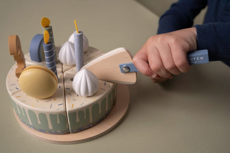 Little Dutch Torcik urodzinowy Błękit