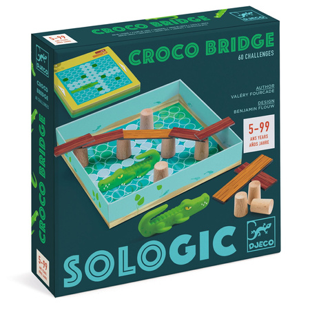 Gra logiczna Sologic CROCO BRIDGE 