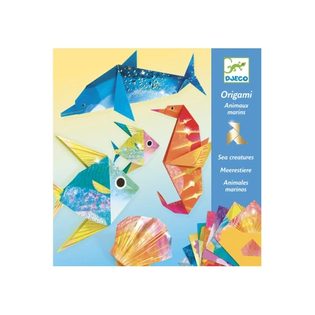 Morskie zwierzęta, origami