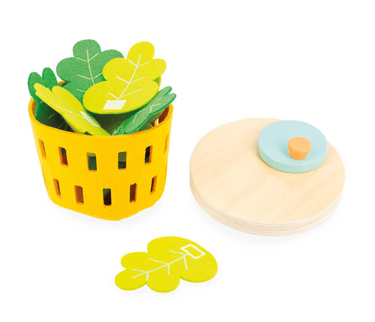 Filcowy zestaw do przyrządzania sałatki