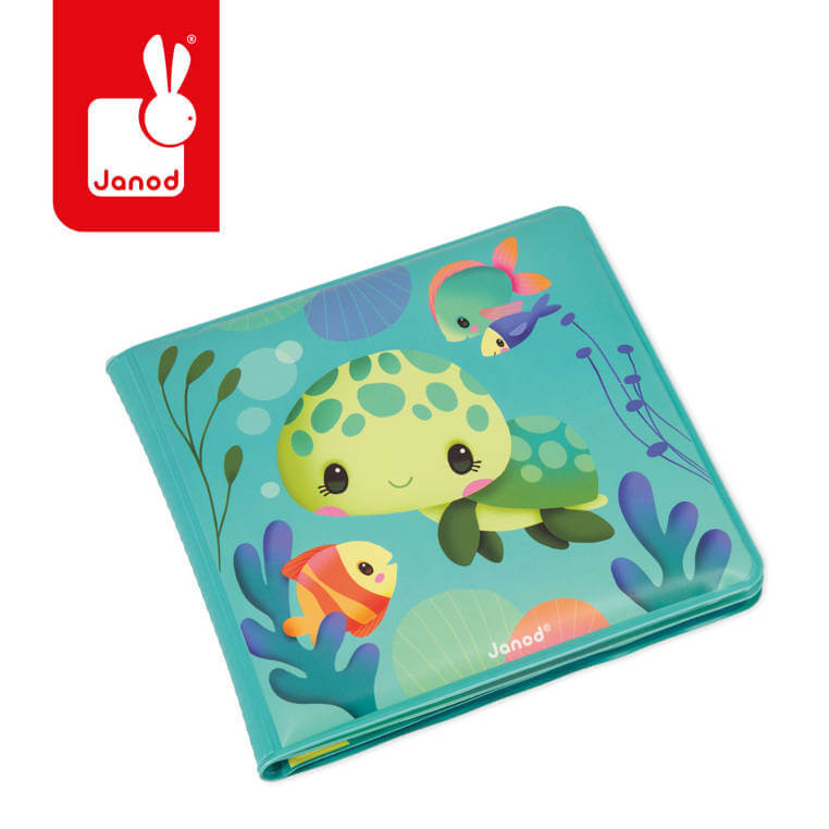 Janod Książeczka do kąpieli Magiczne życie żółwi