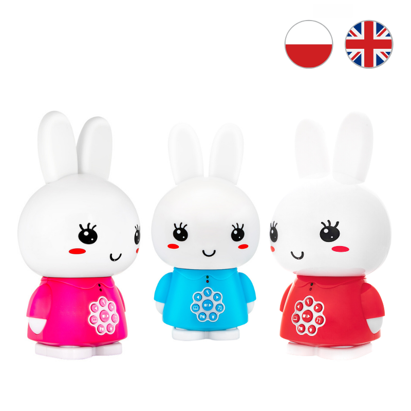 Alilo big bunny G7C, różowy