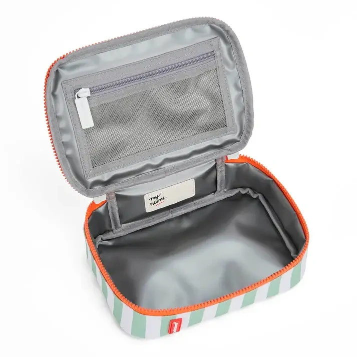 Hello Hossy Lunchbox Mini Green Stripes