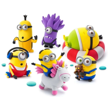 Hey Clay-Zestaw Minionki