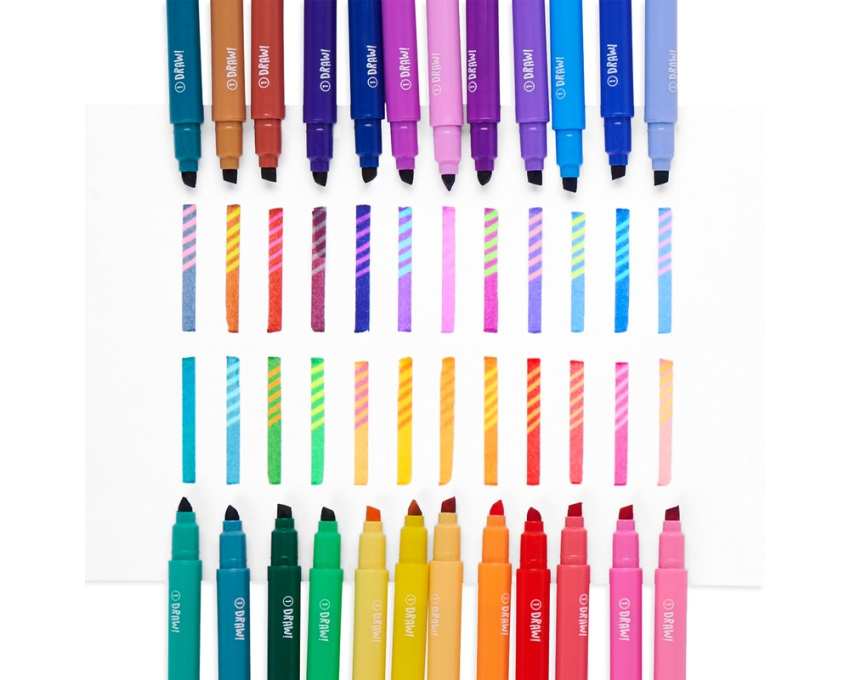 Flamastry Zmieniające Kolor, Switch-Eroo - zestaw 24 szt