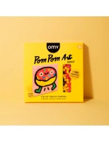 ZESTAW KREATYWNY DO WYKLEJANIA POMPONAMI - DONAT